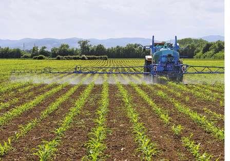 Обробка посівів із застосуванням пестицидів та агрохімікатів агропідприємством Енселко-Агро
