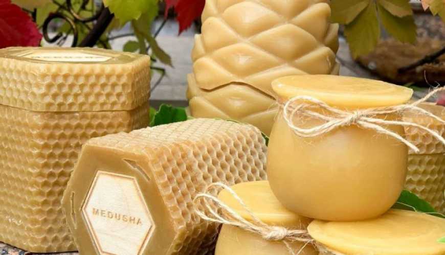 Українська компанія експортує мед в баночках з воску