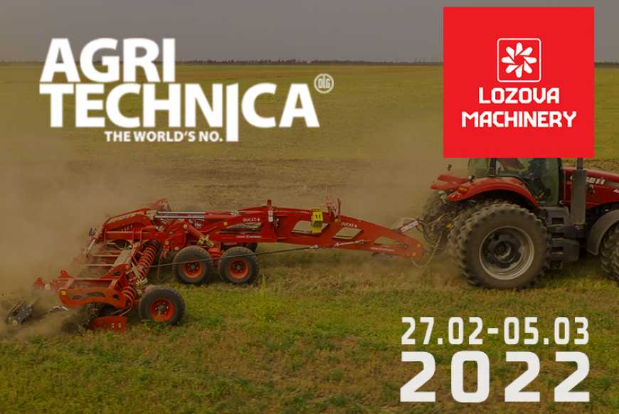 LOZOVA MACHINERY візьме участь в AGRITECHNICA-2022