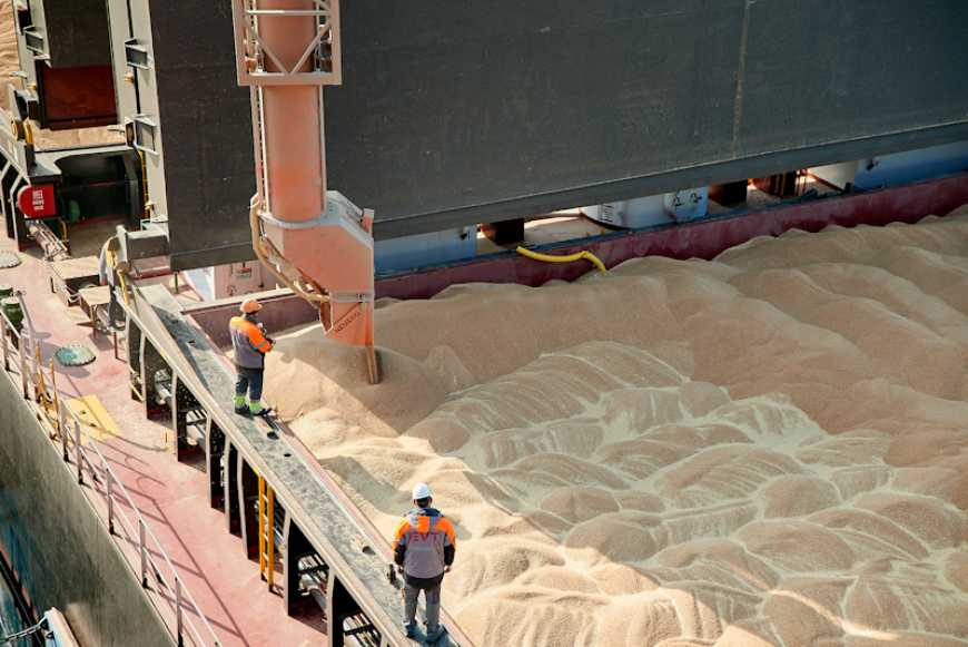 Термінал EVT перевалив мільйонну тонну зерна в сезоні 2020/21