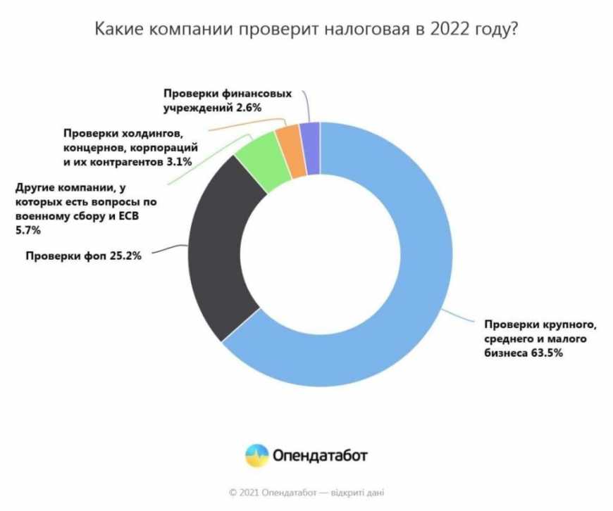 Які компанії потраплять під перевірки податківців в 2022 році