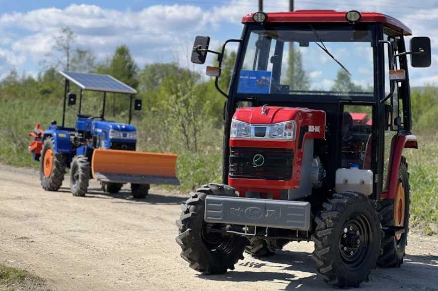 В Україні пройшов випробування перший вітчизняний електротрактор