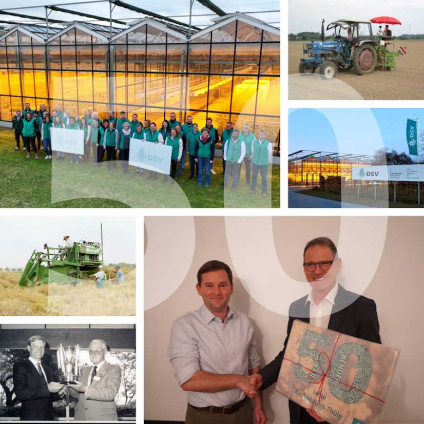 Селекційно-насіннєвій станції ДСВ в Тюле 50 років