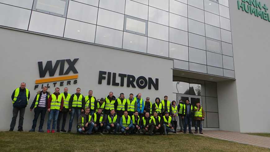 Украинские аграрии посетили завод WIX FILTERS в Польше