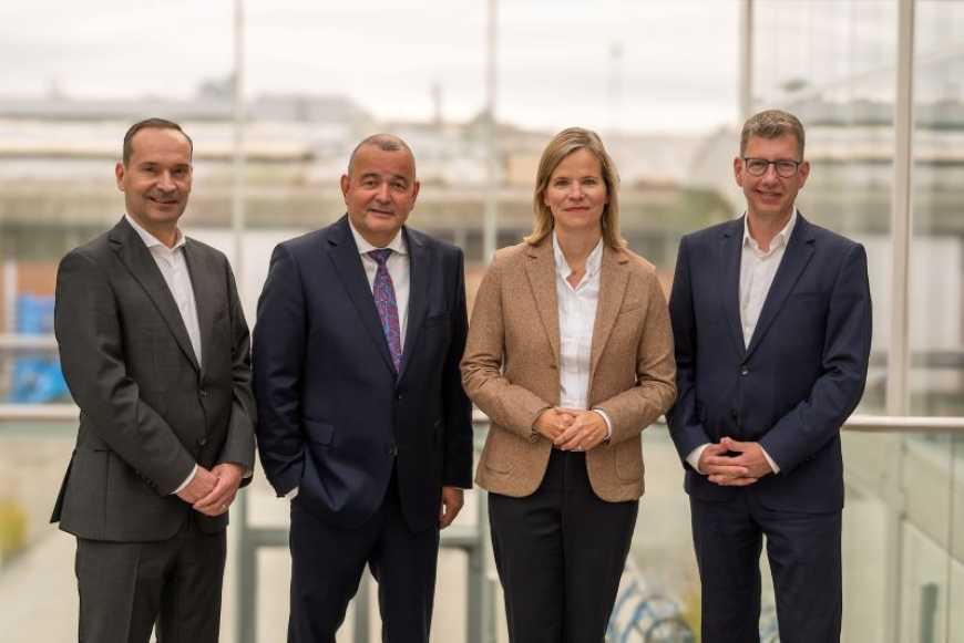 Нове керівництво компанії LEMKEN, що складається із трьох осіб, разом із співвласницею Ніколою Лемкен