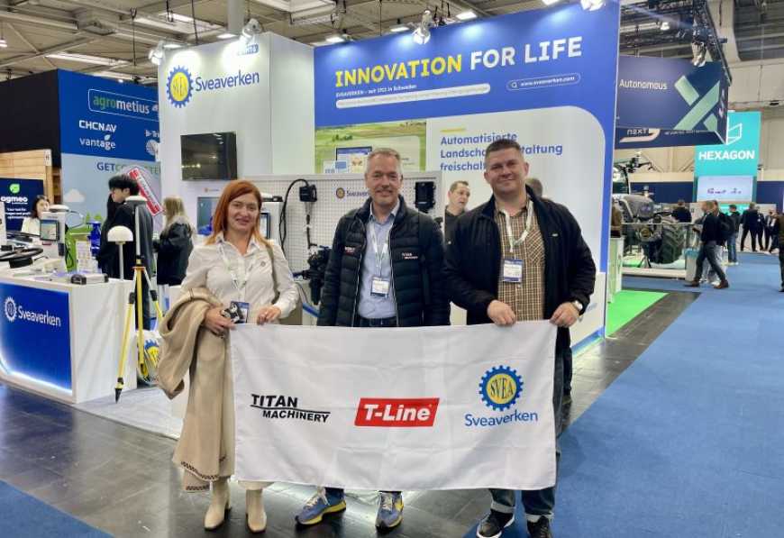 Тайтен Машинері Україна оголосила про випуск нового автопілоту під власним брендом T-Line