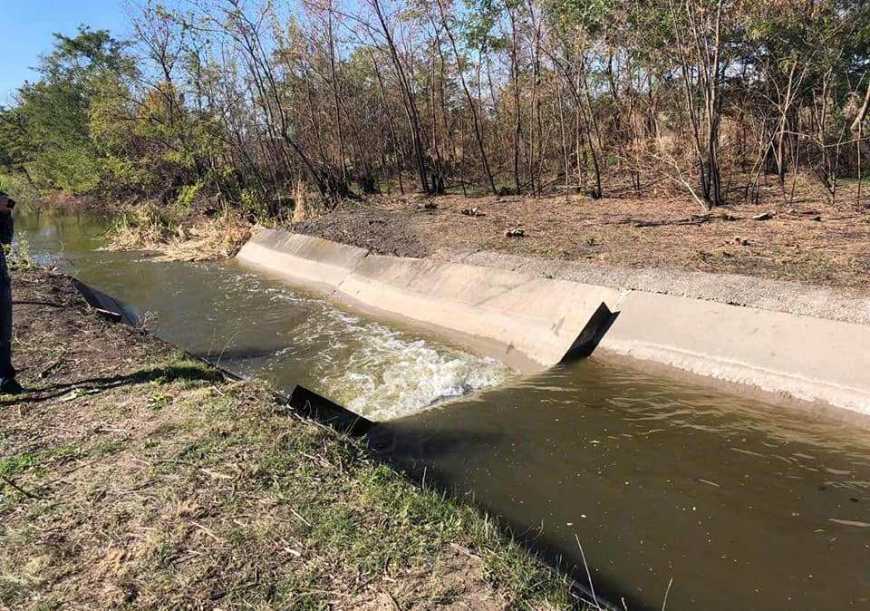Сірогозьку балку на Херсонщині вперше за 19 років заповнили водою