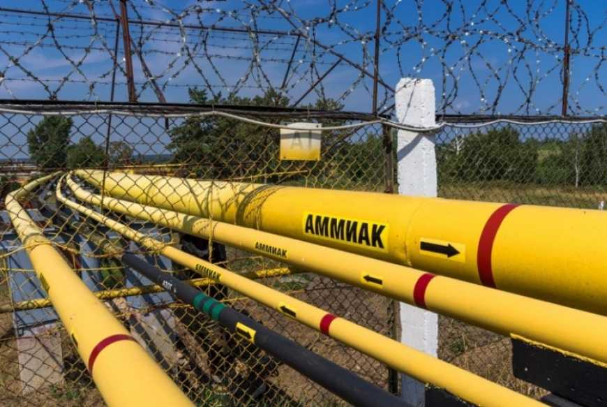 Україна відтранспортувала рекордний обсяг аміаку