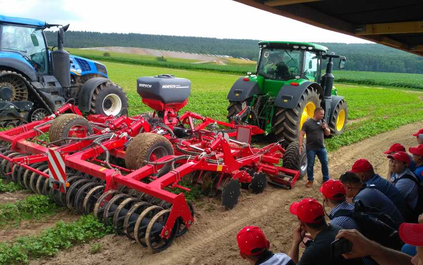 Практичні дні поля HORSCH 2018 - зосередження уваги на технологіях землеробства