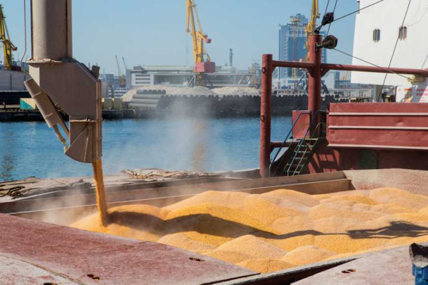 Морські порти України за пів року обробили майже 52,7 млн тонн вантажів
