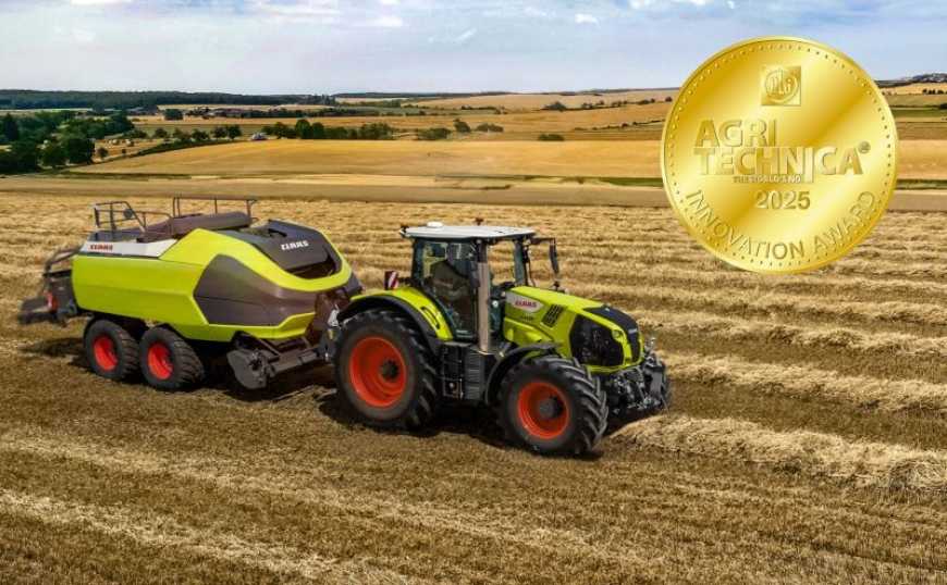 CLAAS CUBIX: Тюковий прес-підбирач нового покоління, відзначений золотою нагородою, із революційною концепцією приводу