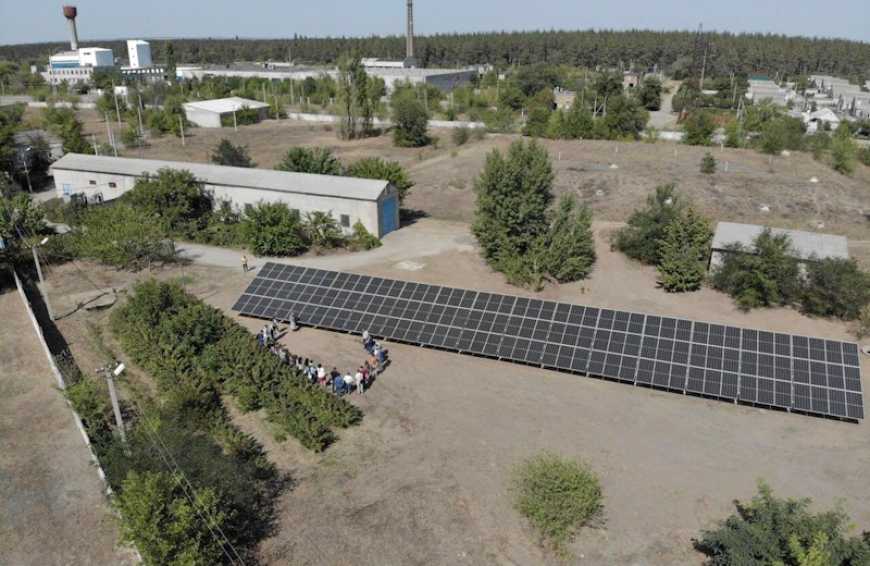 Сонячна електростанція за рік заощадила 300 тис. грн водоканалу на Миколаївщині