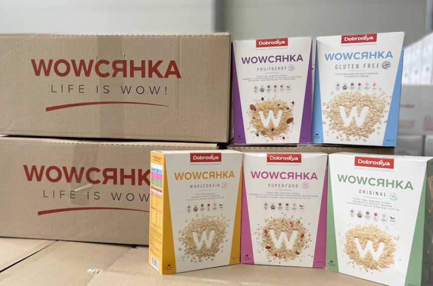 &laquo;Добродія&raquo; передала близько 1150 упаковок безглютенових пластівців WOWOATS для членів Української Спілки Целіакії