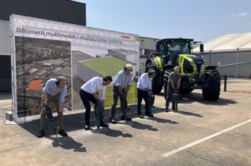 CLAAS розширює тракторний завод у Ле-Мані: розпочато будівництво нового комплексу