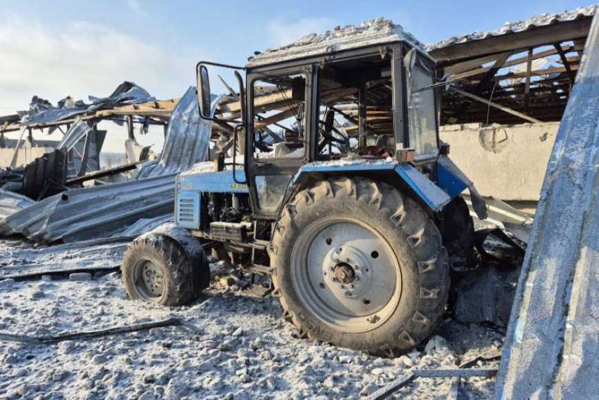 На Сумщині дрони рф атакували фермерське господарство