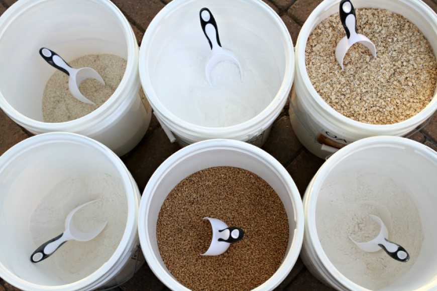 Харчові відра: як зберігати у них продукти