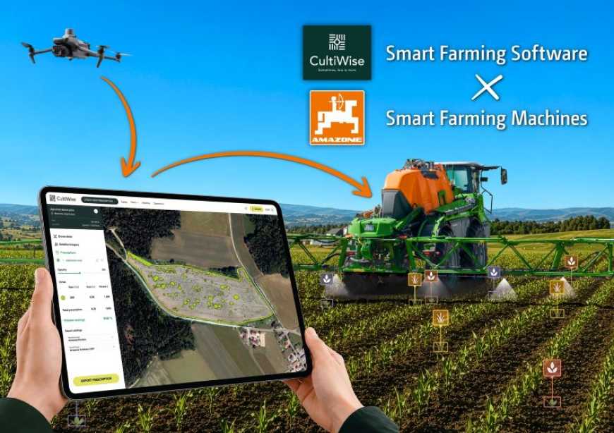 AMAZONE та CultiWise оголосили про партнерство для розвитку точного та цифрового землеробства