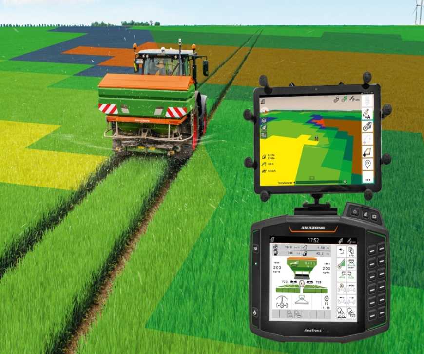 ISOBUS-термінал управління AmaTron 4 від AMAZONE отримує додаткову функцію