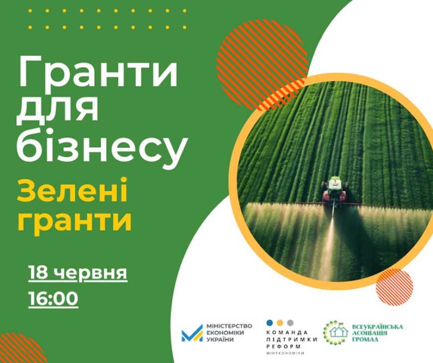 Грантова підтримка бізнесу під час Зеленого переходу: які програми актуальні в Україні