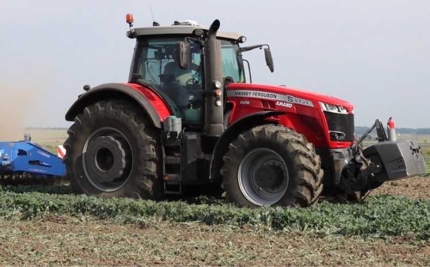 Трактор MF 8737 S — вправний середняк світу тракторів