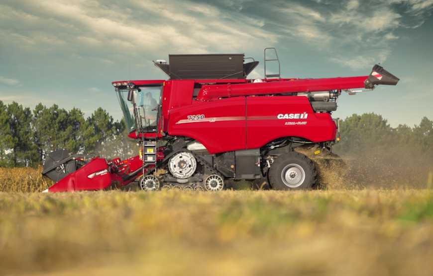 Комбайни Case IH Axial-Flow 250-серії — високоефективний підхід для збирання врожаю