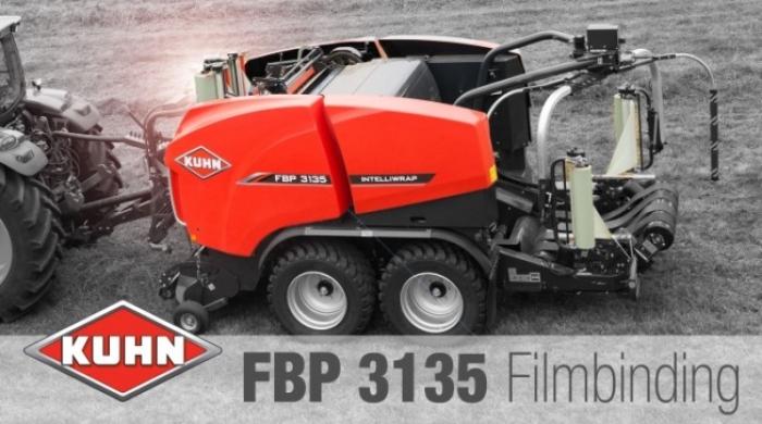 Прес-підбирач-пакувальник KUHN FBP 3135 - Машина року-2018!