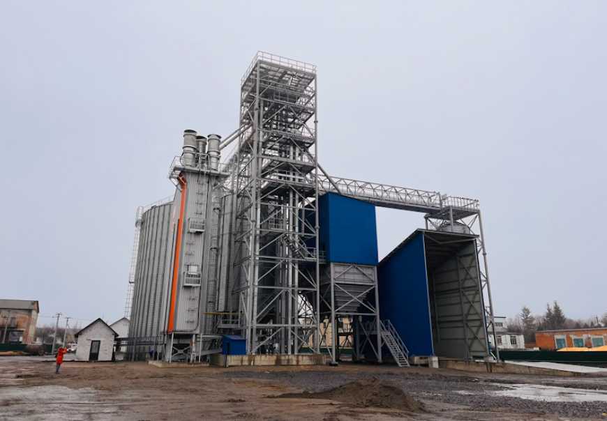 На Хмельниччині побудували елеватор за вісім місяців
