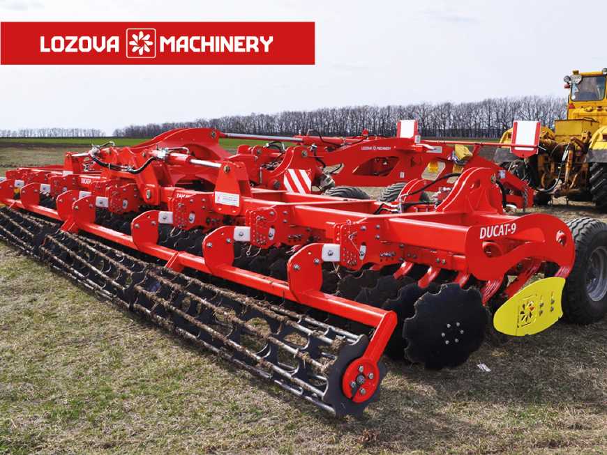 LOZOVA MACHINERY святкують 10-річчя дискової борони ДУКАТ