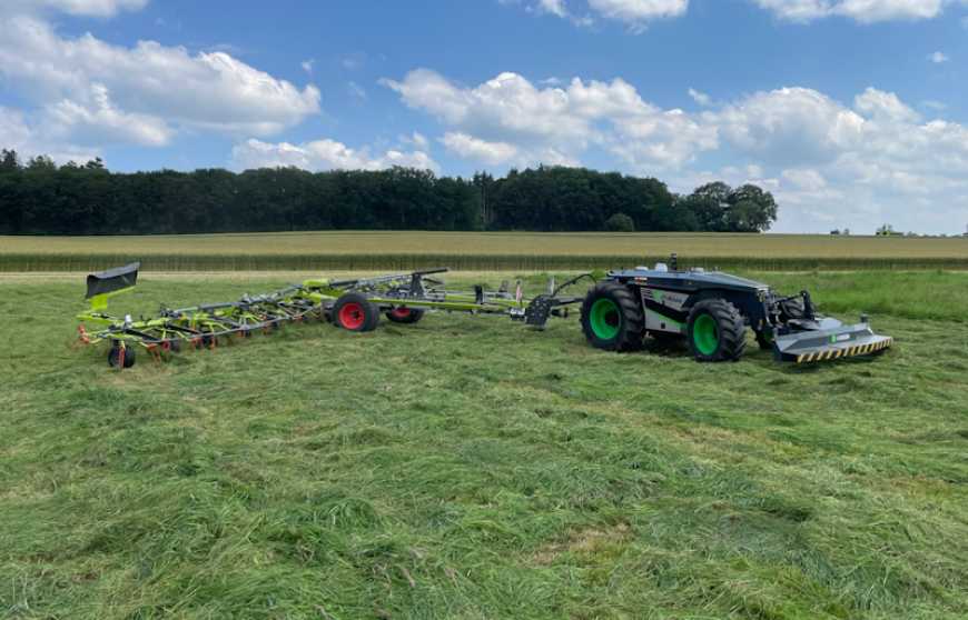 Автономність під час заготівлі кормів: CLAAS та AgXeed вивчають сфери застосування