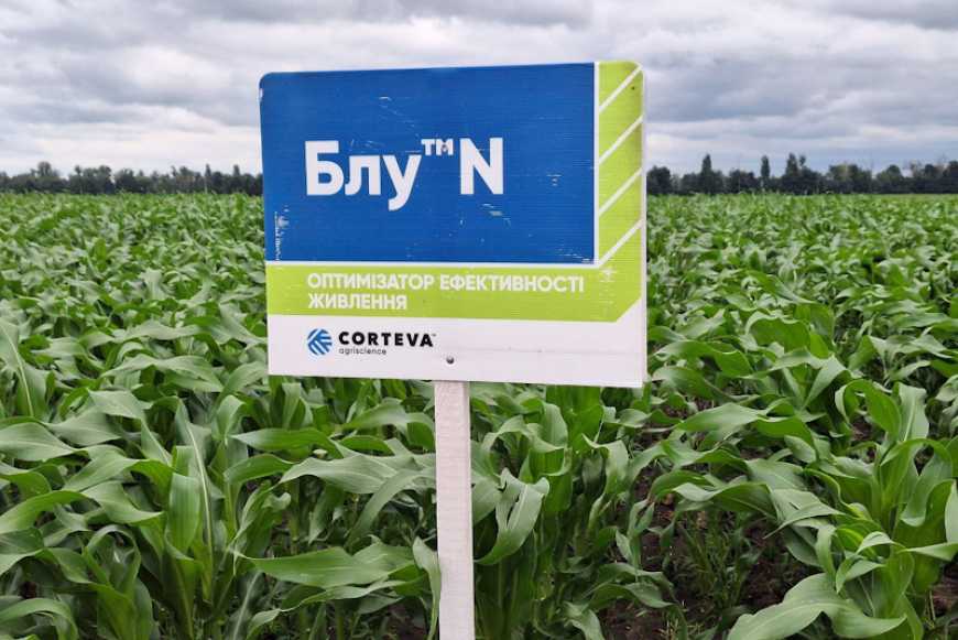Оптимізатор ефективності живлення Блу™ N від Corteva Agriscience покращує врожайність польових культур: результати досліджень